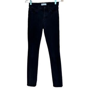 Women's Madewell Road Tripper High-Rise Straight Leg Black Jeans, Size 24, EUC